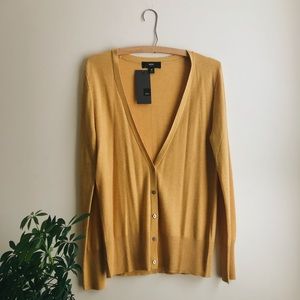 Mustard Mossimo Cardigan